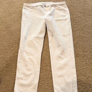 Simply Vera Vera Wang Cream Ankle Jeans
